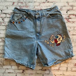 *$10 SALE* Handpainted Ren & Stimpy 90s Shorts